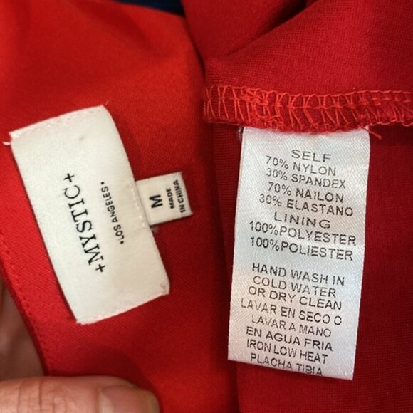 Mystic Red Midi Dress - Picture 13 of 16